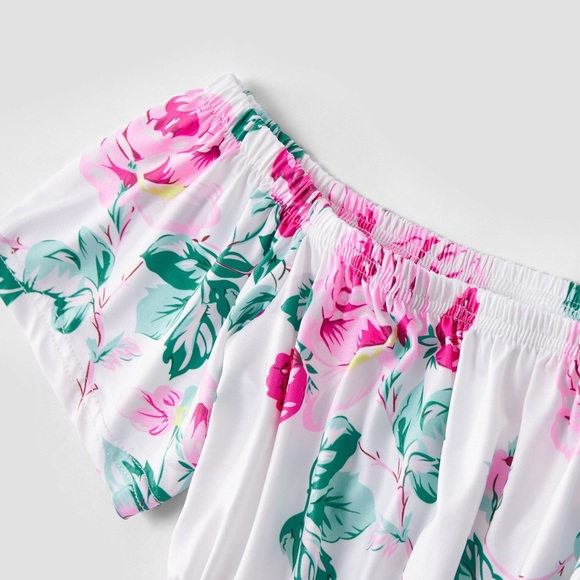 NEW Mommy and Me White Floral Dress - Picture 5 of 9